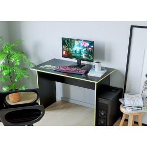 Компьютерный стол КЛ №9.2 Черный/Желтый