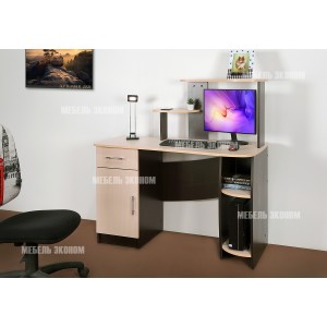 Компьютерный стол "ПКС-12" Венге/Дуб молочный