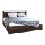 Кровать "Эко" 1.4 м Венге/Лоредо