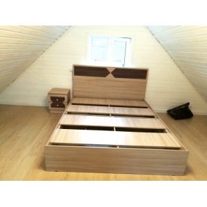 Кровать "Николь" 1.4 м Ясень Шимо