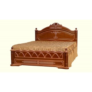 Кровать "Александра", Орех 1,2 м