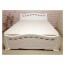 Кровать "Нимфа", 0.9 м Белый