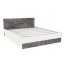 Кровать "Сканди" KР-1601 Белый/ Камень  с ящиками