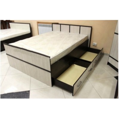 Кровать "Сакура" 1,6 м с матрасом