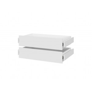 Ящики для шкафа "ШК 5" Белый текстурный