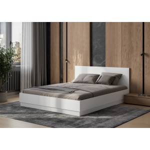 Кровать "Айден КР06-1600" Белый