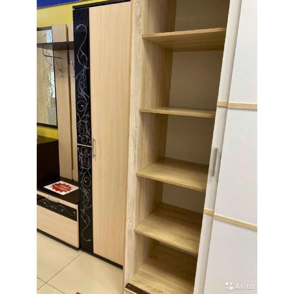 Шкаф-купе "Сакура 1.5 м" Дуб Сонома/Белый
