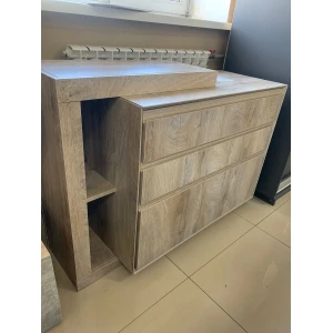 Комод "Этна" 1200 Дуб Эндгрейн/Эндгрейн Лак