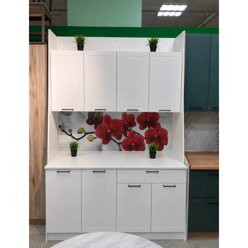 Кухня "Шерги" 1,6 м МДФ