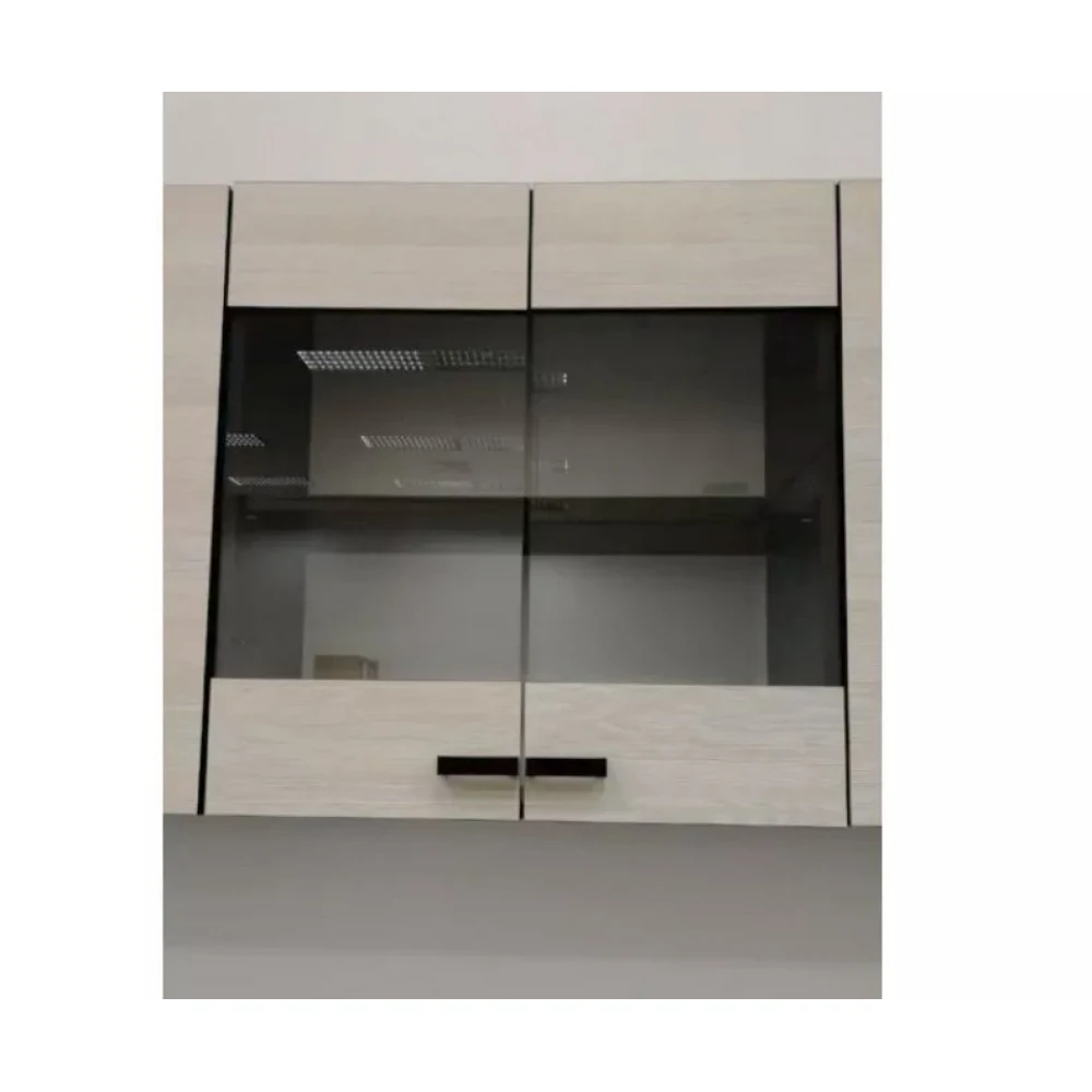 Шкаф навесной со стеклом ВС 800 кухня "Мальва"