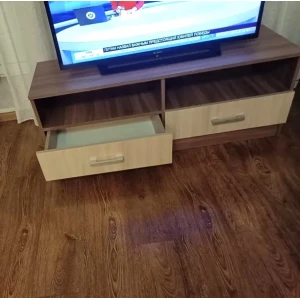 Тумба под телевизор "TV 1" Ясень шимо тёмный/светлый