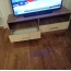 Тумба под телевизор "TV 1" Ясень шимо тёмный/светлый