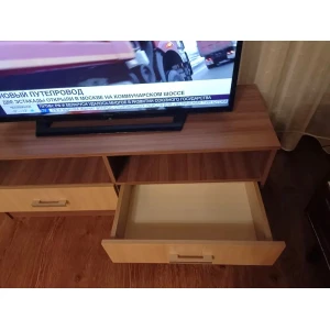 Тумба под телевизор "TV 1" Ясень шимо тёмный/светлый