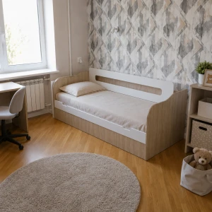 Кровать-диван 0,9 м с подъемным механизмом "Палермо-3" КВ