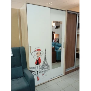 Шкаф купе "Бланка" с фотопечатью