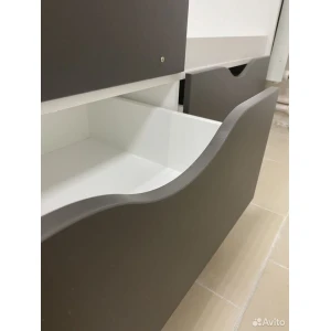 Детская кровать "Стандарт КР-22" 0,9м Маренго F-02