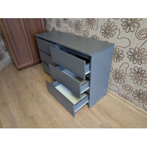 Комод "Мори" МК 1200.6/4 Графит