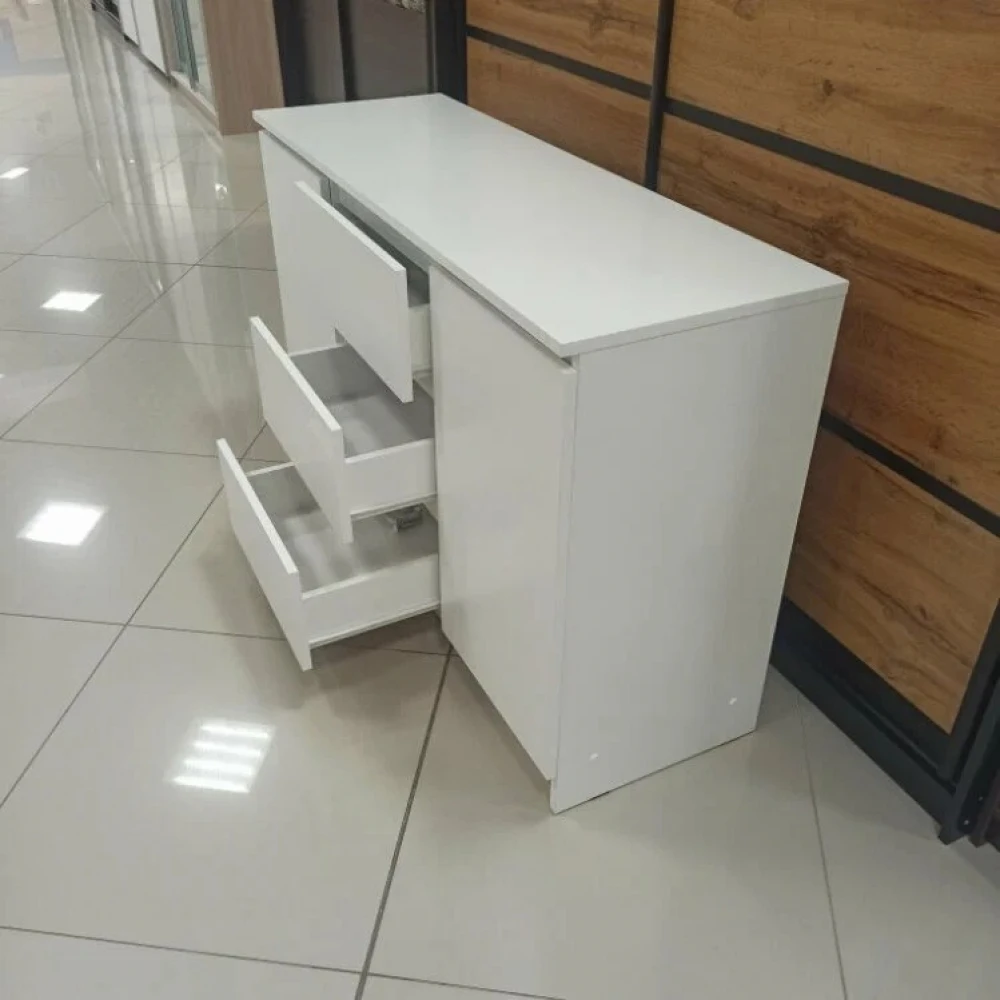 Комод "Мори" МК 1200.3/2 Белый М