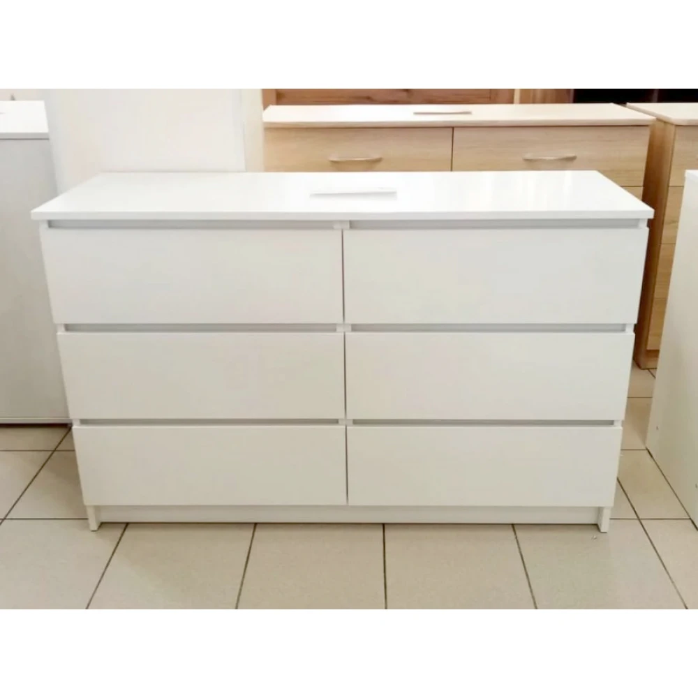 Комод "Мори" МК 1380.6/2 Белый М
