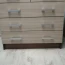 Комод 800 3/2 Ясень шимо тёмный/светлый