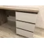 Письменный стол "Бостон" СП-001 Дуб крафт золотой/Кашемир КВ