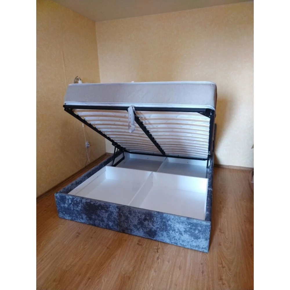 Кровать "Ника" КР-18 1,6 Грифельный