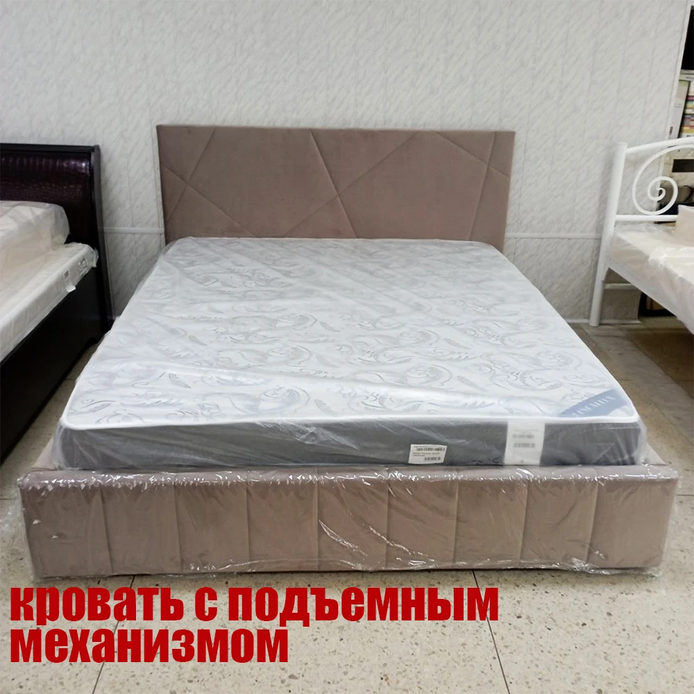 Кровать "Нельсон" КВ абстракция 1,6 Вар. 3 с ГПМ