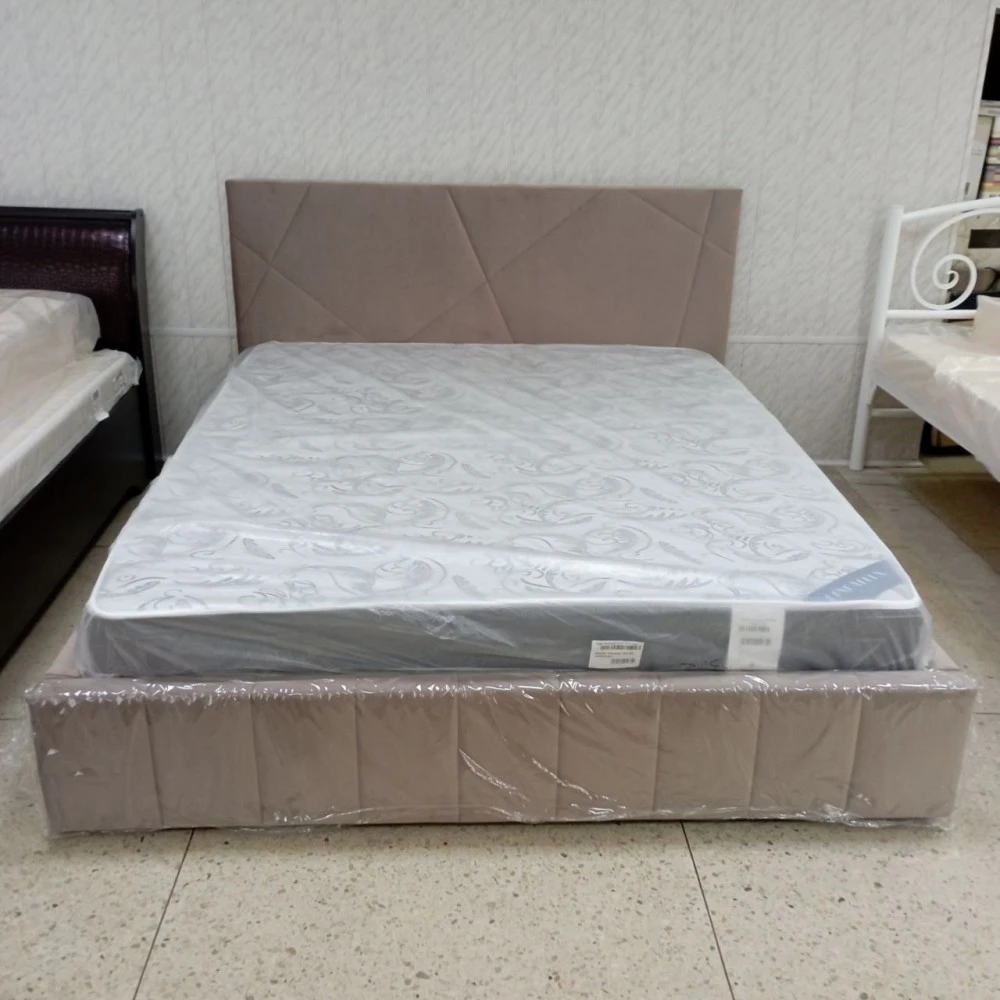 Кровать "Нельсон" КВ абстракция 1,6 Вар. 3 металлокаркас