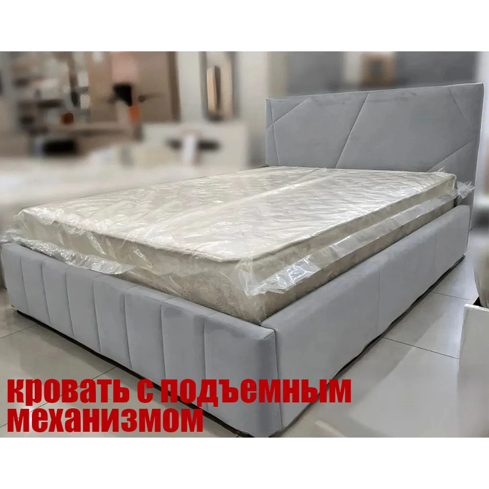 Кровать "Нельсон" КВ абстракция 1,2 Вар. 5 с ГПМ