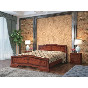 Кровать "Карина-6" КВ 1,4м Орех