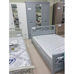 Кровать "Лоренса" КВ 1,6м Антрацит