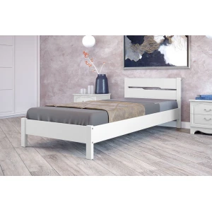 Кровать "Вероника-5" КВ 0,9м Белый