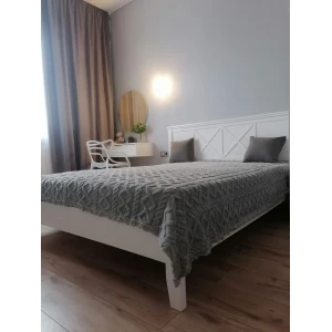 Кровать "Грация-2" 1,6м Белый КВ