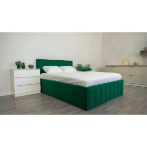 Кровать "Лана" 160 см Зелёный Софт