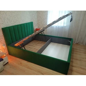 Кровать "Лана" 160 см Зелёный Софт