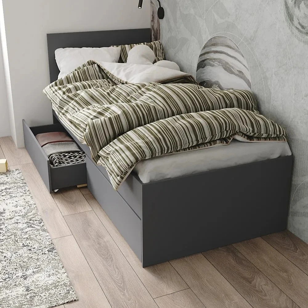Кровать "Мори" КРМЯ-900.1 Графит