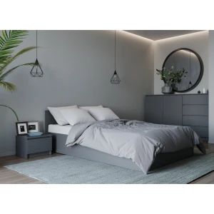 Кровать "Мори" КРМ 1200.1 Графит