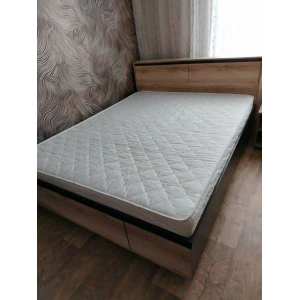 Кровать "Берген" 1,6м Дуб Делано/Венге