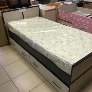 Кровать "Сакура" 0,9 м с матрасом БН