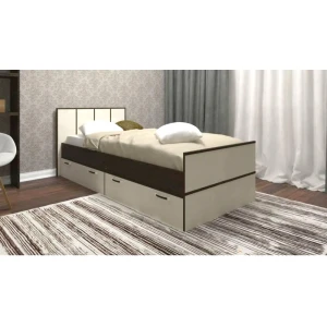 Кровать "Сакура" 0,9 м с матрасом БН