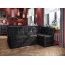 Кухонный уголок "Квадро" со спальным местом Кож/Зам Серый