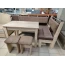 Кухонный уголок "Мадрид" сонома Велюр коричневый