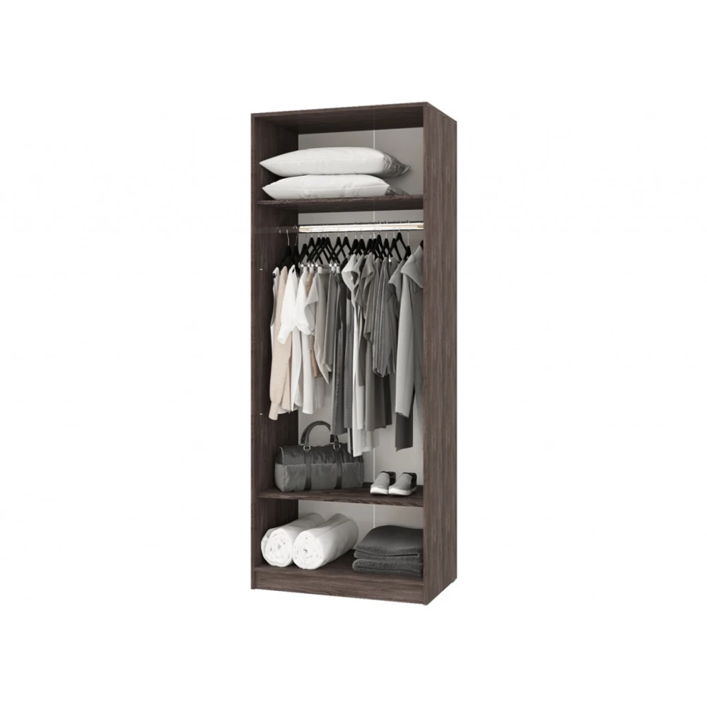Шкаф 3 ств. "НКМ Милана секция №3" Ясень анкор/Дуб Эльза КВ