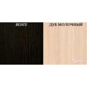 Шкаф-купе "Люкс КЛ3/60/1.8/1з" Венге/Дуб молочный