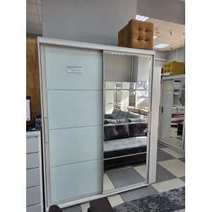 Шкаф-купе "Крафт-6" 1,6м ШКК-06 Ясень белый