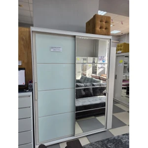 Шкаф-купе "Крафт-6" 1,6м ШКК-06 Ясень белый