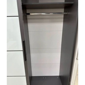 Шкаф-купе "Крафт-6" 1,96м Графит