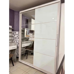 Шкаф-купе "МРШК 3/ШКП-3" 1,6м Ясень белый