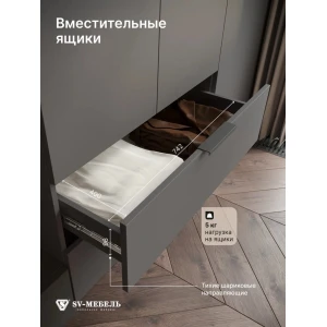 Шкаф распашной "ШК 31" Графит