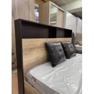 Кровать "Энигма" КР-16 1,6м Дуб каньон/Венге